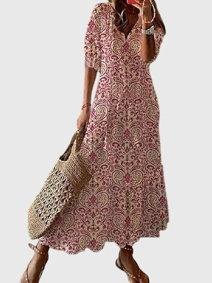 Sukienka Maxi w Stylu Boho dla Kobiet na Lato