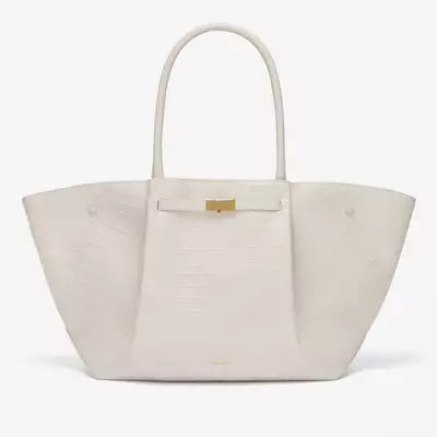 Damska torba typu tote w rozmiarze oversized, strukturalna, na ramię
