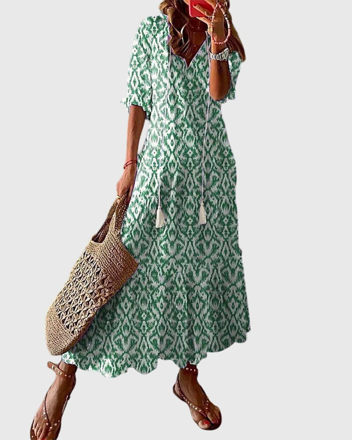 Sukienka Maxi w Stylu Boho dla Kobiet na Lato