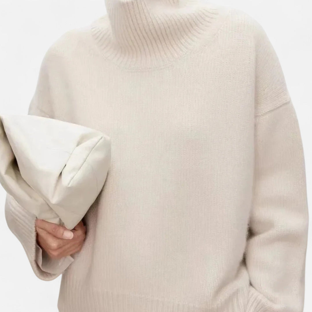 Valmonti | Damski Sweter Wełniany – Ponadczasowa Elegancja Golfu