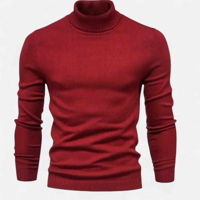 Valmonti | Męski sweter z wełny w stylu casual