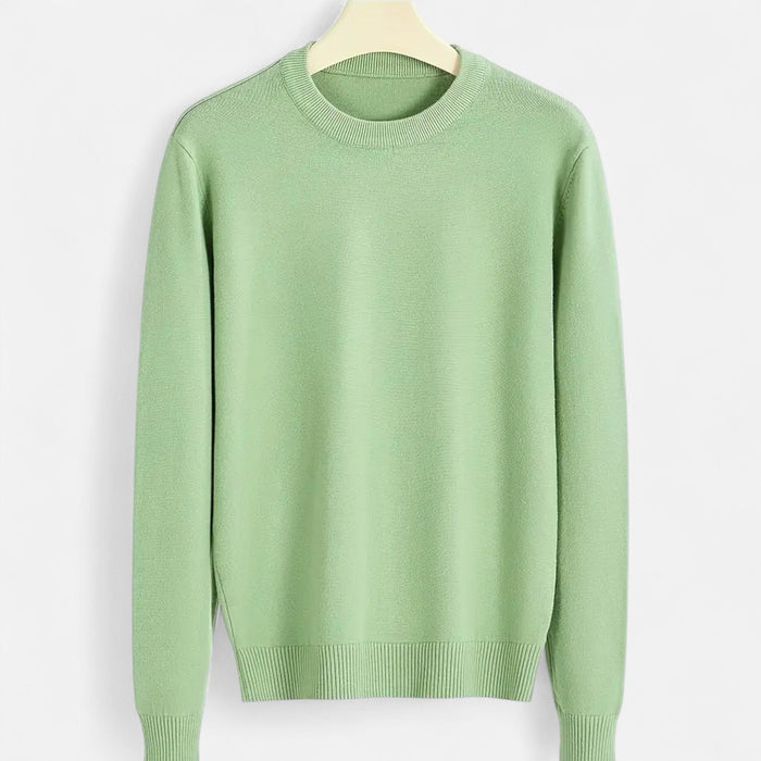 Valmonti | Męski sweter slim fit z dzianiny