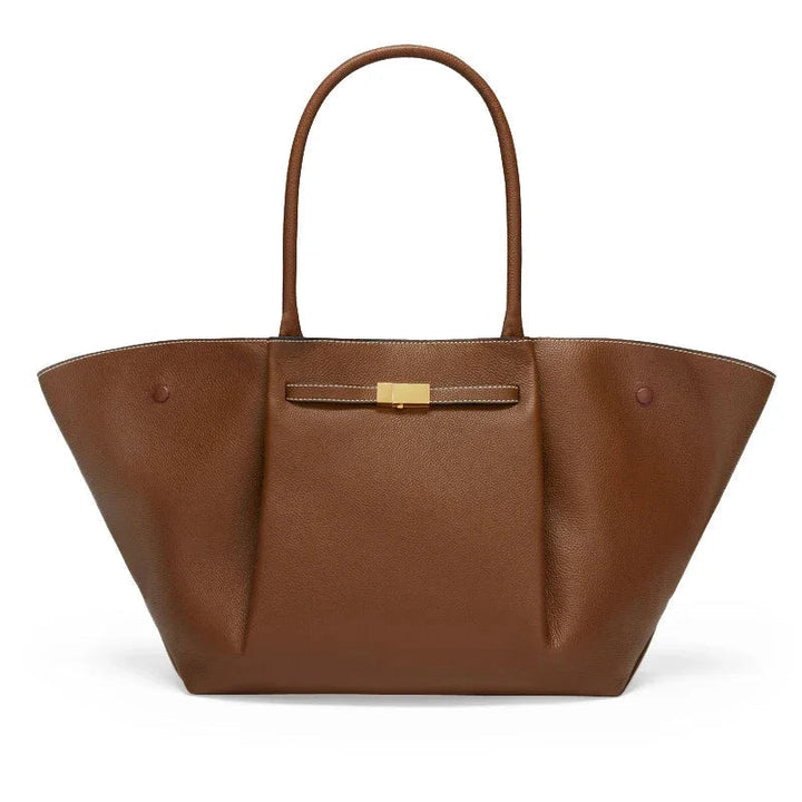 Damska torba typu tote w rozmiarze oversized, strukturalna, na ramię