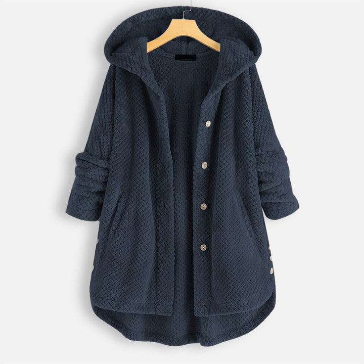 Kobiecą Miękką Kurtkę Fleece – Ciepła, Wygodna, Lekka, Codzienna, Przytulna, Warstwowa Kardigan