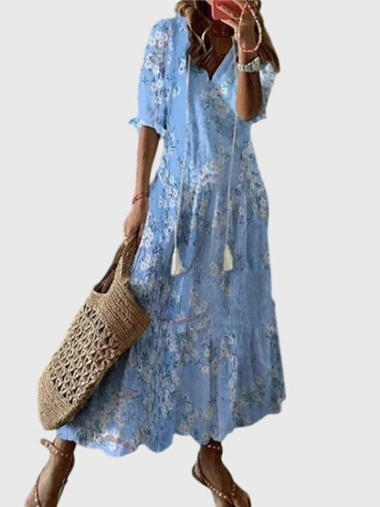 Sukienka Maxi w Stylu Boho dla Kobiet na Lato