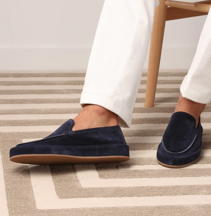 Męskie Eleganckie Mokasyny – Wygodne Buty Wsuwane z Miękką Wyściółką Stylowe Smart Casual Codzienne Buty