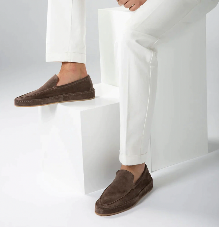 Męskie Eleganckie Mokasyny – Wygodne Buty Wsuwane z Miękką Wyściółką Stylowe Smart Casual Codzienne Buty