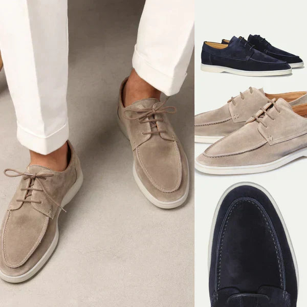 Luksusowe męskie skórzane loafersy Bridgley – Premium obuwie eleganckie i casualowe