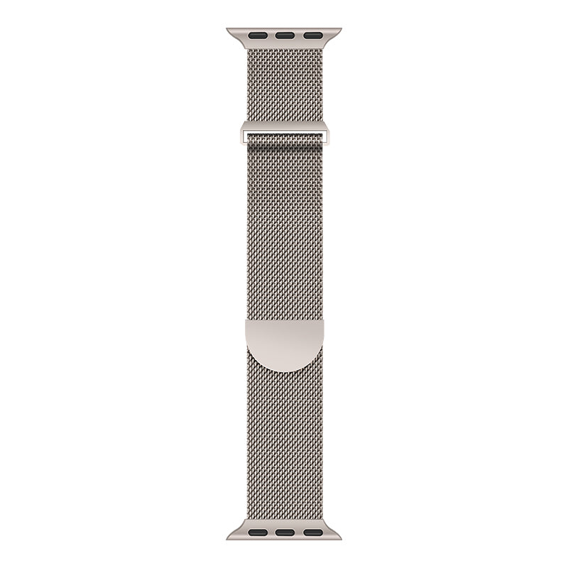 Męski Milanese pasek do Apple Watch – regulowany stalowy pasek do pracy i codziennego noszenia