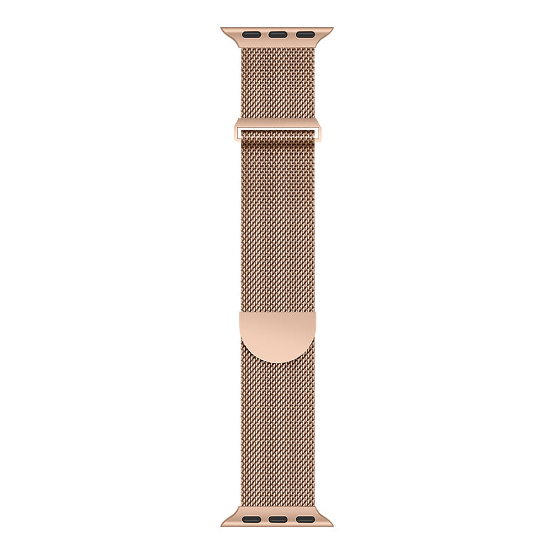 Męski Milanese pasek do Apple Watch – regulowany stalowy pasek do pracy i codziennego noszenia