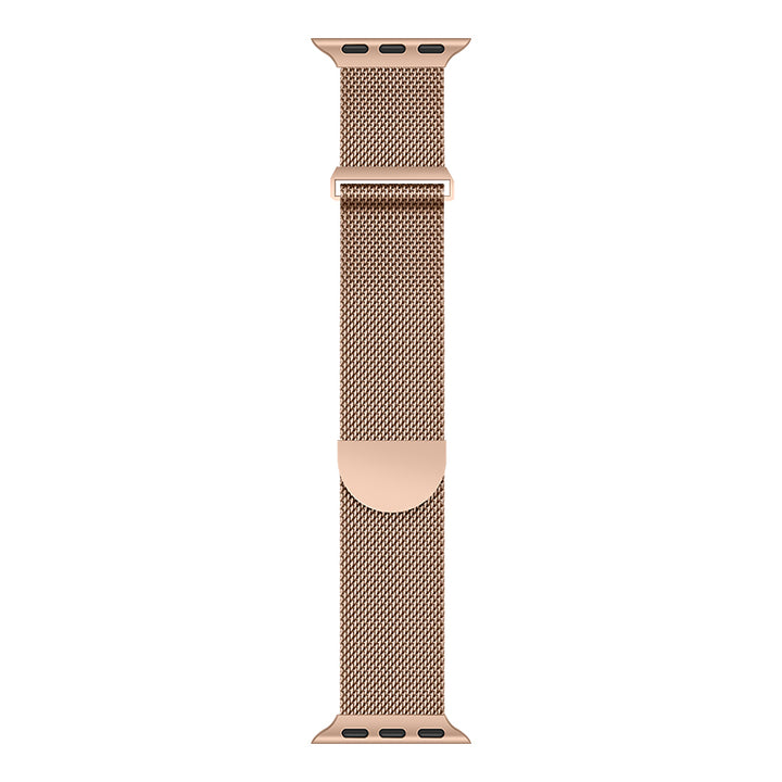 Męski Milanese pasek do Apple Watch – regulowany stalowy pasek do pracy i codziennego noszenia