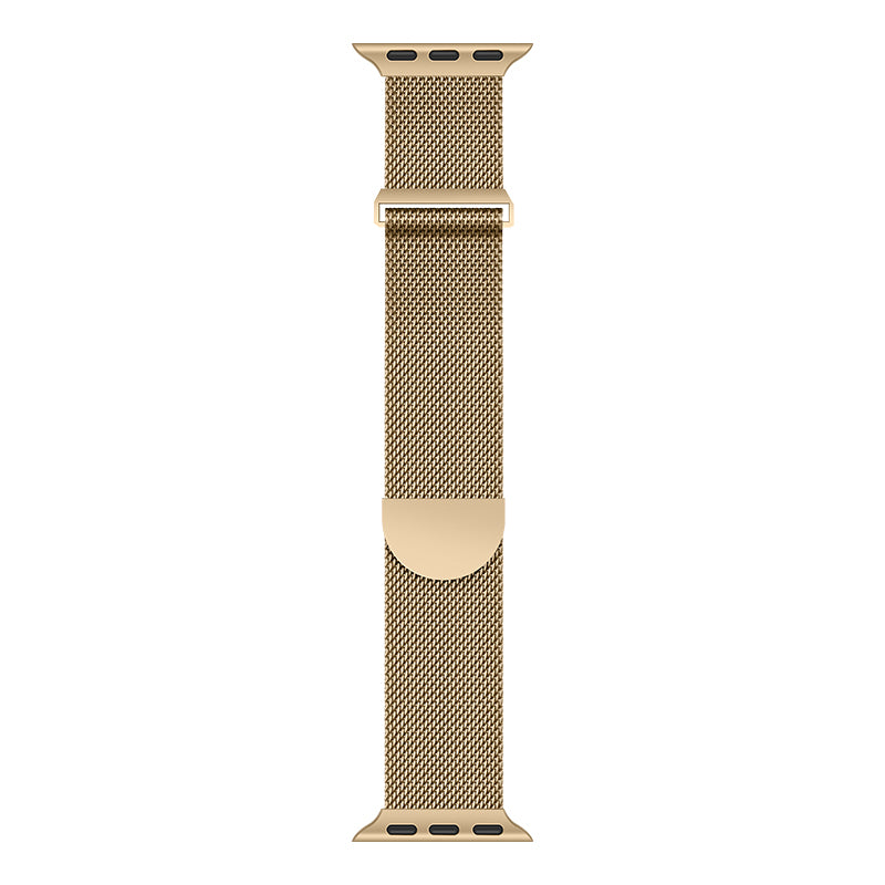 Męski Milanese pasek do Apple Watch – regulowany stalowy pasek do pracy i codziennego noszenia