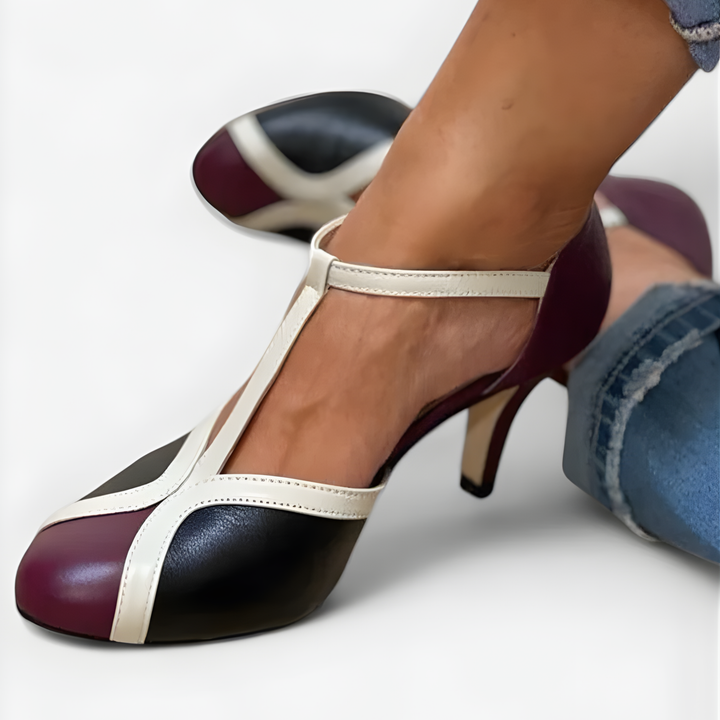 Damskie Szpilki T-Bar – Vintage&