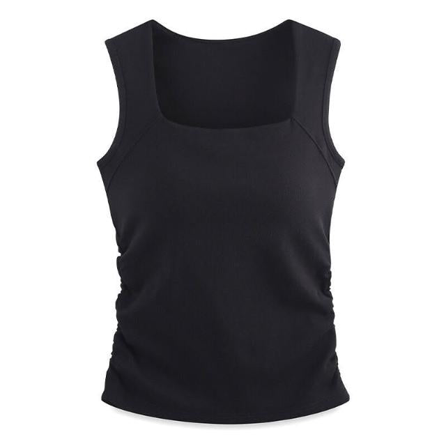 Kobiece top z wbudowanym wsparciem – codzienna wygoda
