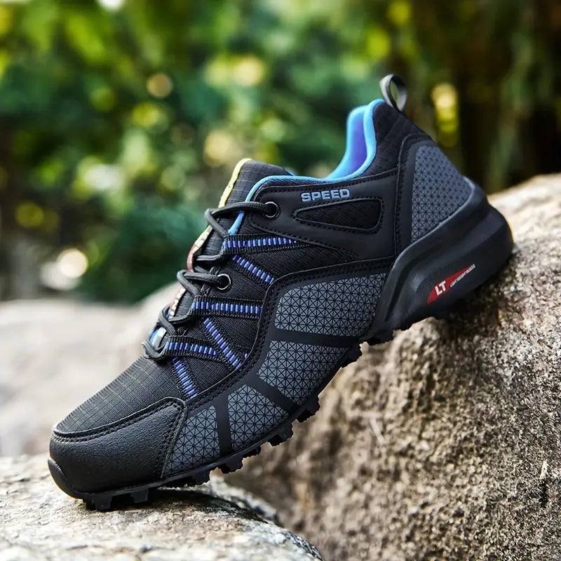 Męskie Sneakersy Szlakowe z Solidną Podeszwą i Wzmocnioną Konstrukcją na Zewnątrz