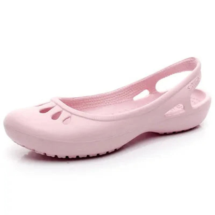 Kobiece lekkie płaskie sandały komfortowe – drukowane letnie buty do chodzenia i na wakacje