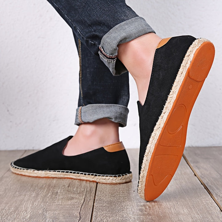 Męskie Kanvasowe Espadryle Slip On na Lato