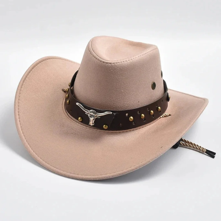 Męski Kapelusz Cowboy – Szeroki Brzeg w Stylu Statement do Użytku na Zewnątrz i na Co Dzień