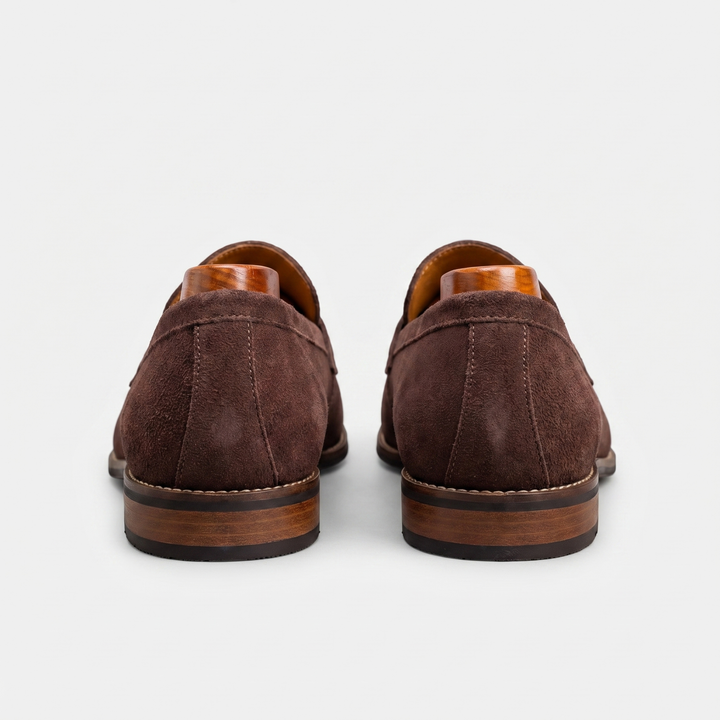 Męskie Zamszowe Mokasyny Classic Smart Slip-On