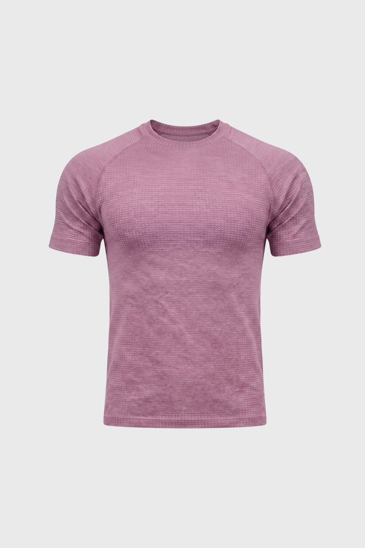 Męska koszulka T-shirt z teksturowanymi rękawami raglanowymi na aktywne dni